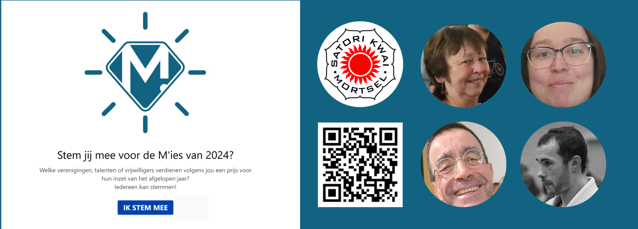 Je bekijkt nu Mortselse M-ies 2024: Stem op onze genomineerden en onze club!!